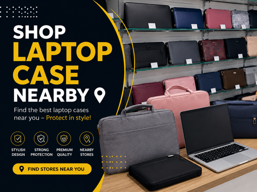 shop laptop case nearby