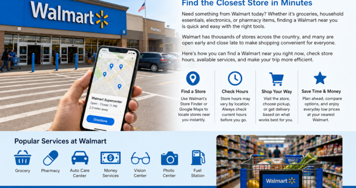 Walmart Near Me Now
