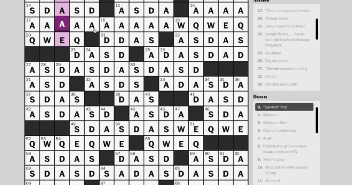 washington post crossword
